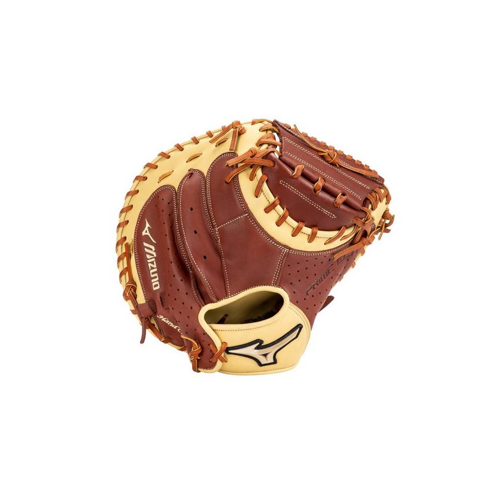 Catchers Mitt Mizuno Prime Elite 33.5" Hombre Marrones Comprar RTLZ-69231